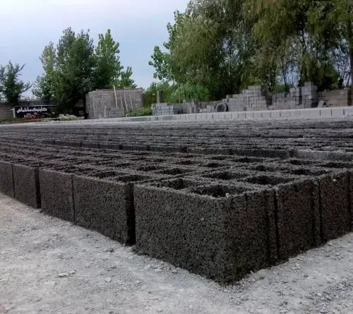 سنگ‌بلوک‌های تولید شده با کیفیت عالی در کارگاه تیرچه و بلوک ملت